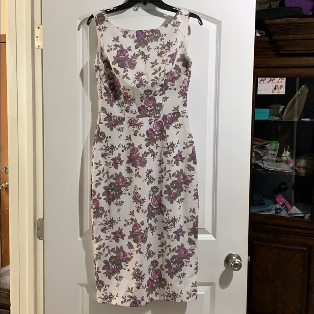 Lilac rose dress